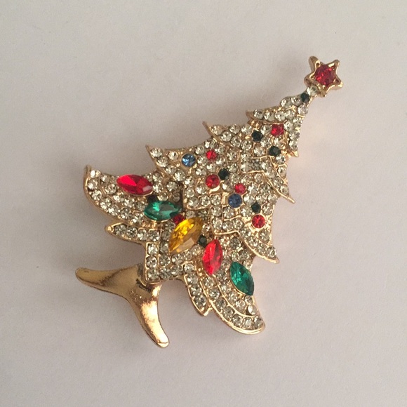 🍏50% OFF/3+...Christmas Tree Brooch - Picture 6 of 14